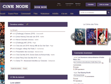 Tablet Screenshot of cinenode.com